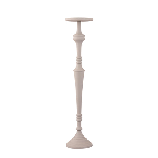 Helen Beige Aluminium Kandelaar Poedergecoat L 96x21x21 cm