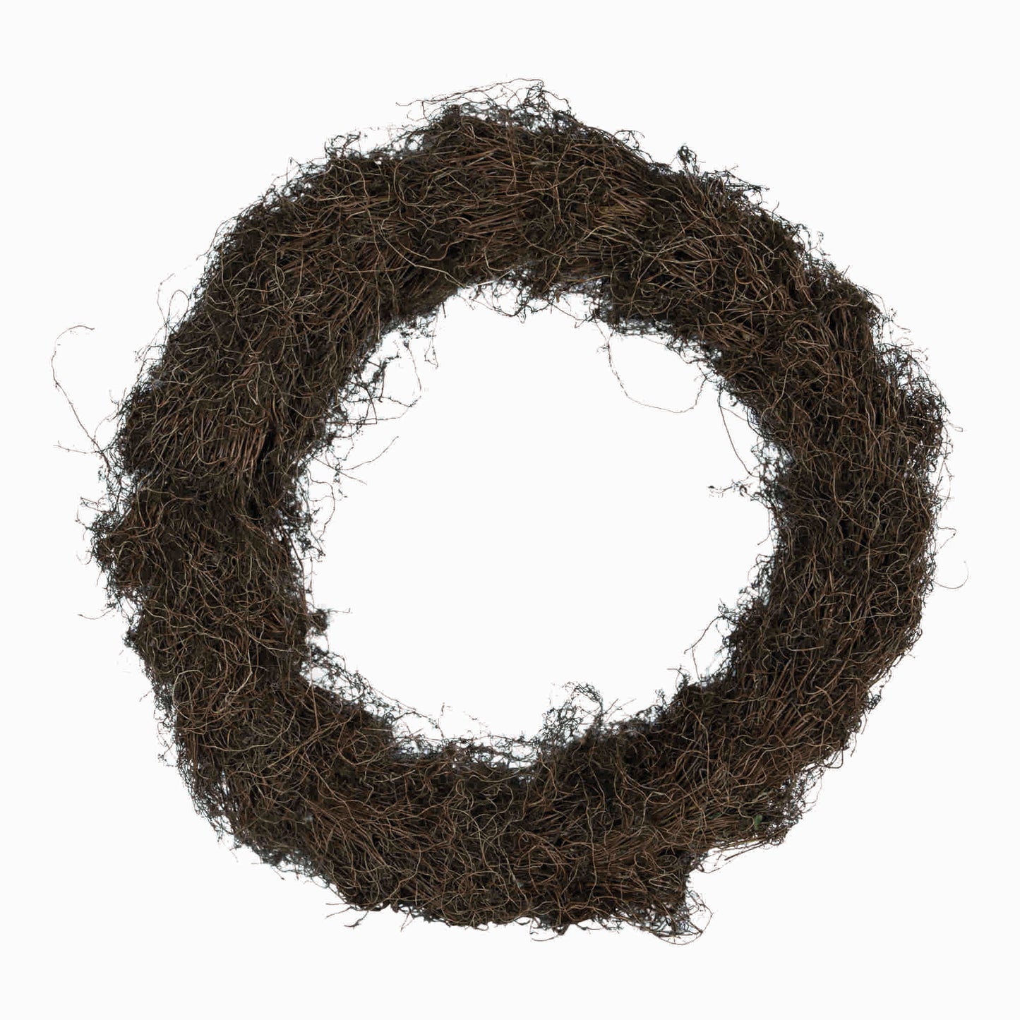 Wreath Riet Bruin Wortel XL Set van 2 - 2 Sets 100x100x22 cm