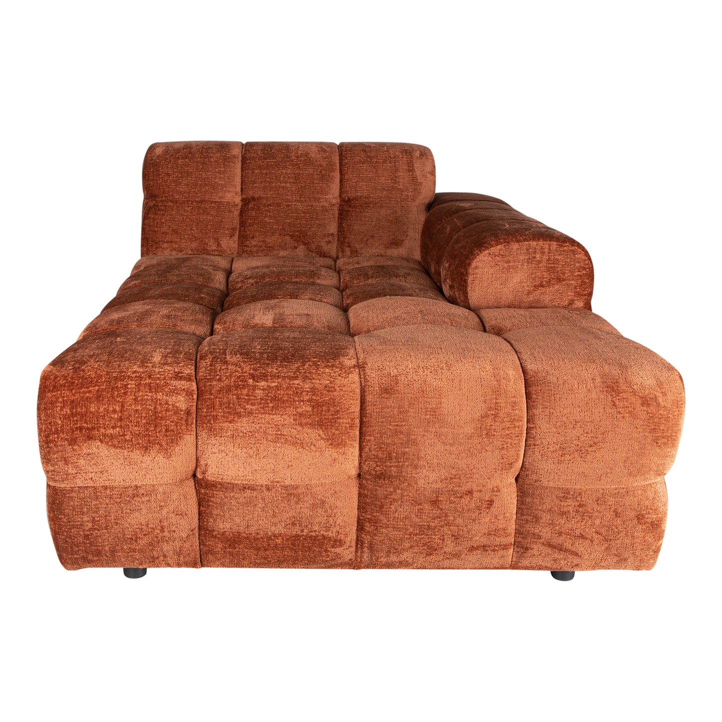 Jidde Sofa Berge 3032 Rust Fabric Chaise Longue R