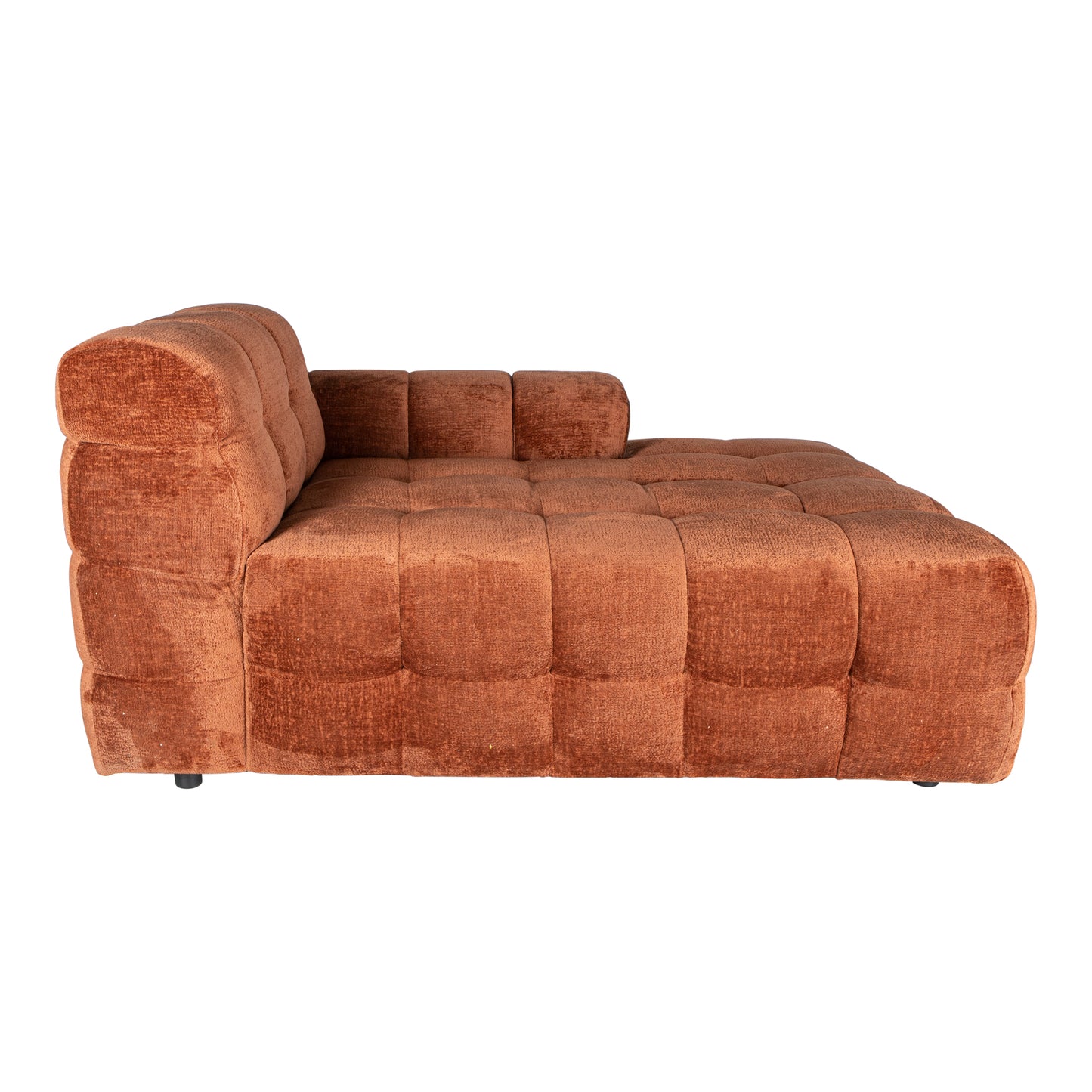 Jidde Sofa Berge 3032 Rust Fabric Chaise Longue R