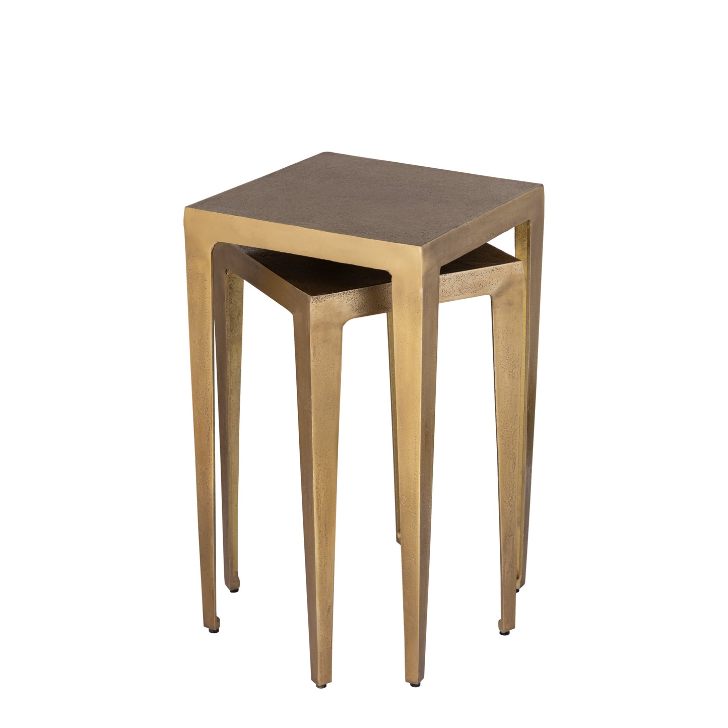 Rivva Brass Casted Alu Square Side Table Sv2 Low