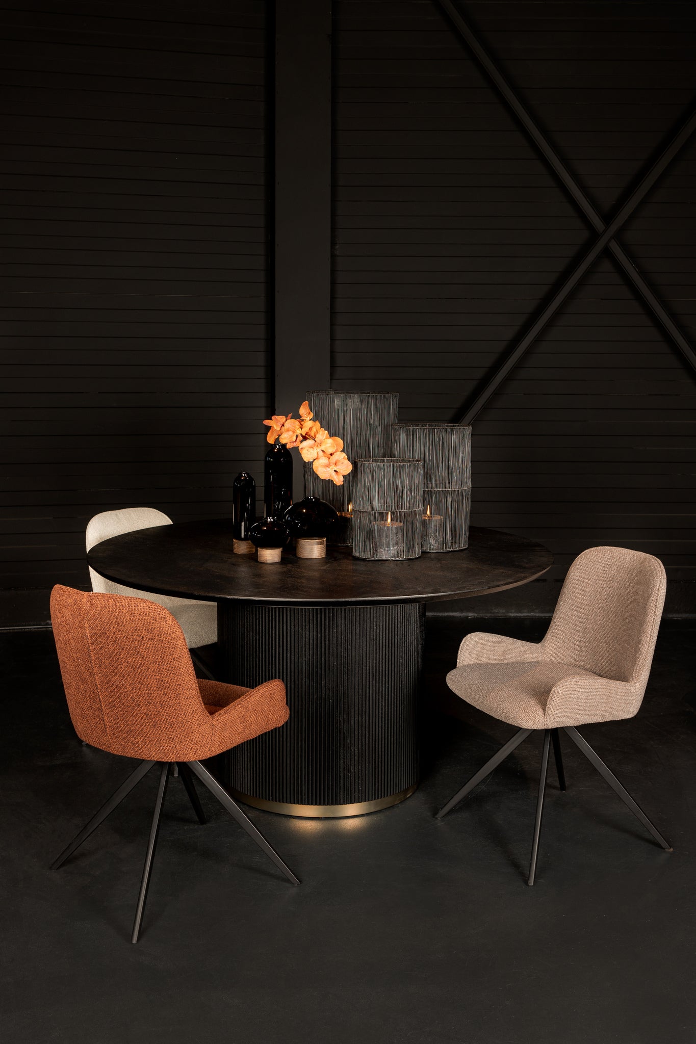 Leander Cream Dining Chair