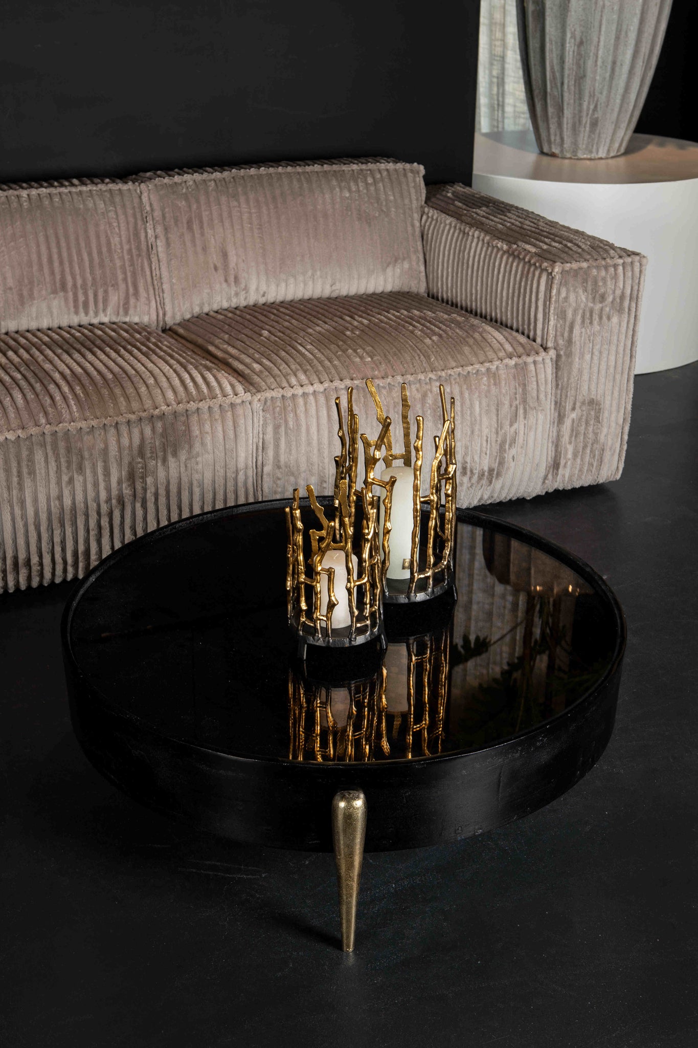 Animo Sofa Footstool Texarm Taupe