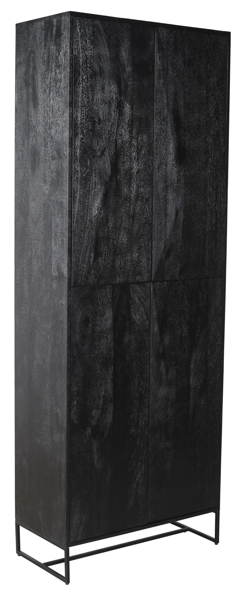 Onyx Cabinet Black 4 Drs