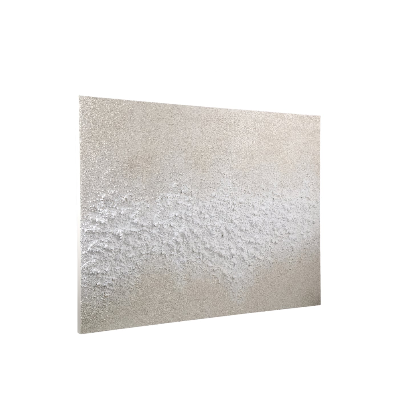 Sheban Natuurlijk Linnen Wandpaneel Golf 120x90x3.5 cm