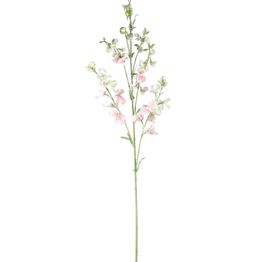 Garden Flower Roomkleurige Zoete Erwt Stengel Set van 6 Stuks - 6 Sets 122x65x29 cm