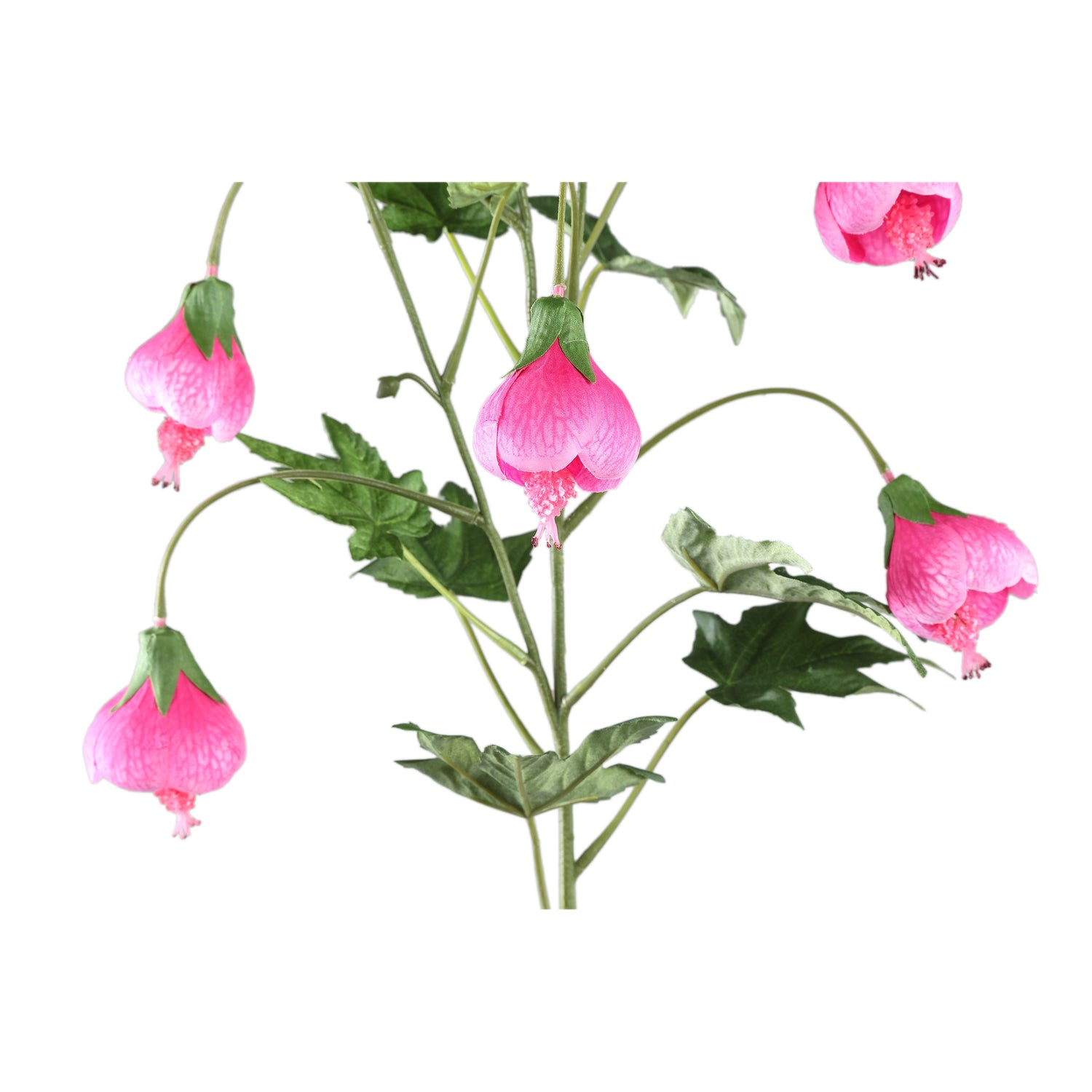 Garden Flower Roze Gestreepte Abutilon Spray Set van 12 Stuks - 12 Sets 103x37x16 cm