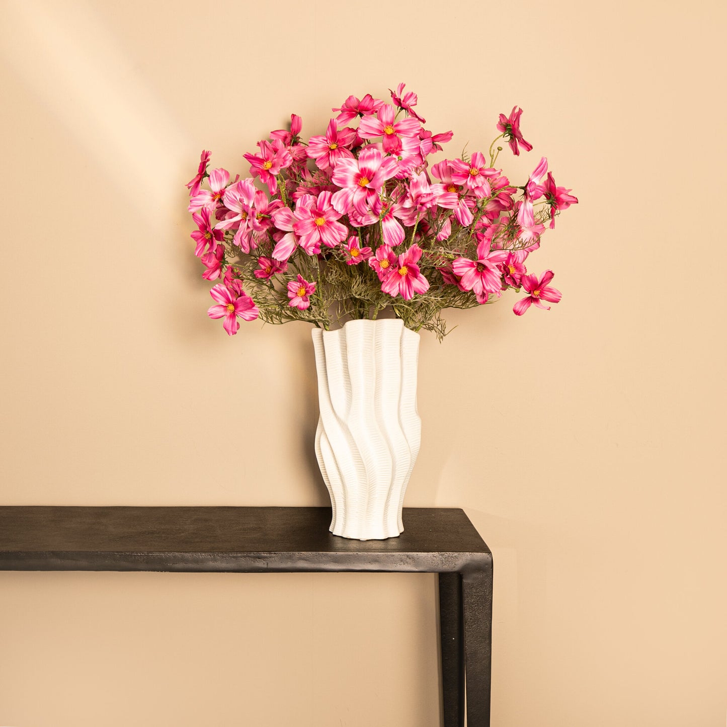 Garden Flower Roze Cosmos Spray - Set van 12 75x32x21 cm