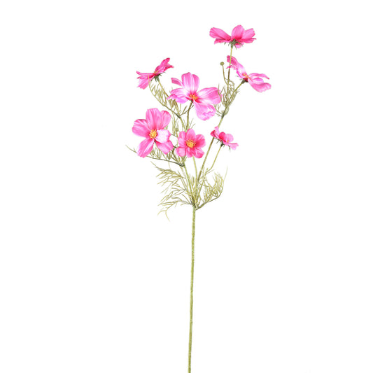 Garden Flower Roze Cosmos Spray - Set van 12 75x32x21 cm