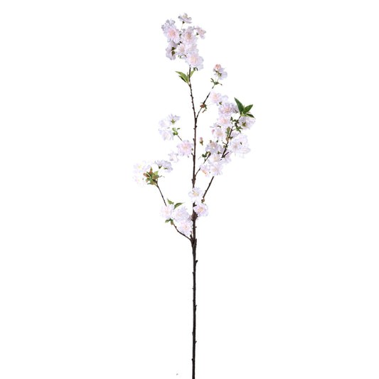 Blossom Flower Witte Pruimenbloesem Spray Set van 6 Stuks - 6 Sets 112x70x34 cm