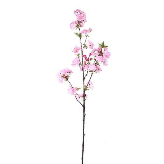 Blossom Flower Roze Pruimenbloesem Spray - Set van 6 112x70x34 cm