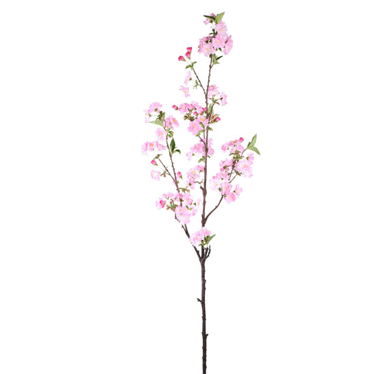 Blossom Flower Roze Pruimenbloesem Spray Hoog - Set van 6 95x50x30 cm