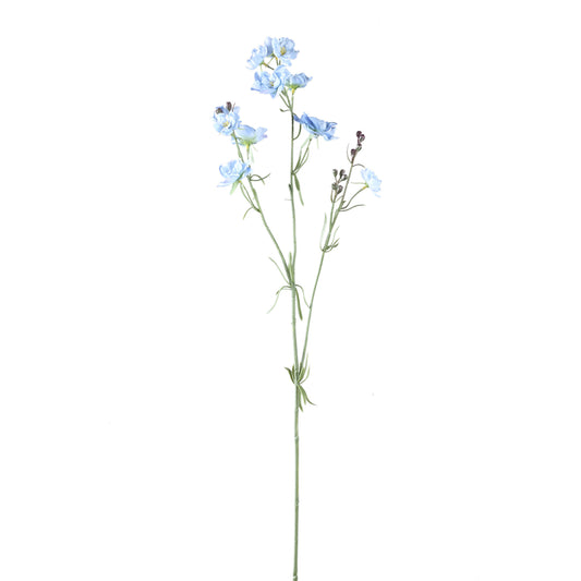 Garden Flower Lichtblauwe Rosa Delphiniumtakken - Set van 12 87x41x23 cm