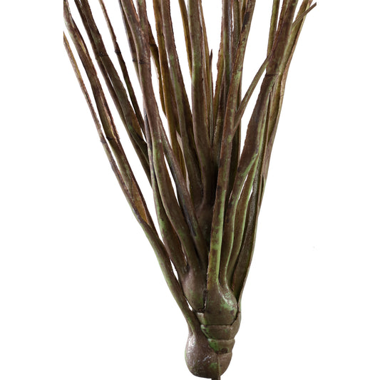Leaves Plant Bruine Kunstgras Spray Set van 12 Stuks - 12 Sets 60x58x58 cm