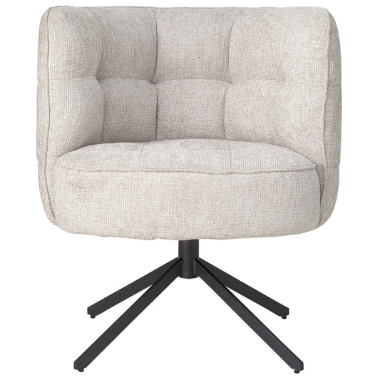 Odin Cream Eetkamerstoel Legacy 15 Dove Black Leg 80x67x73 cm