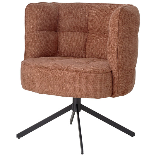 Odin Rust Diningchair Legacy 6 Deepterra Black Leg