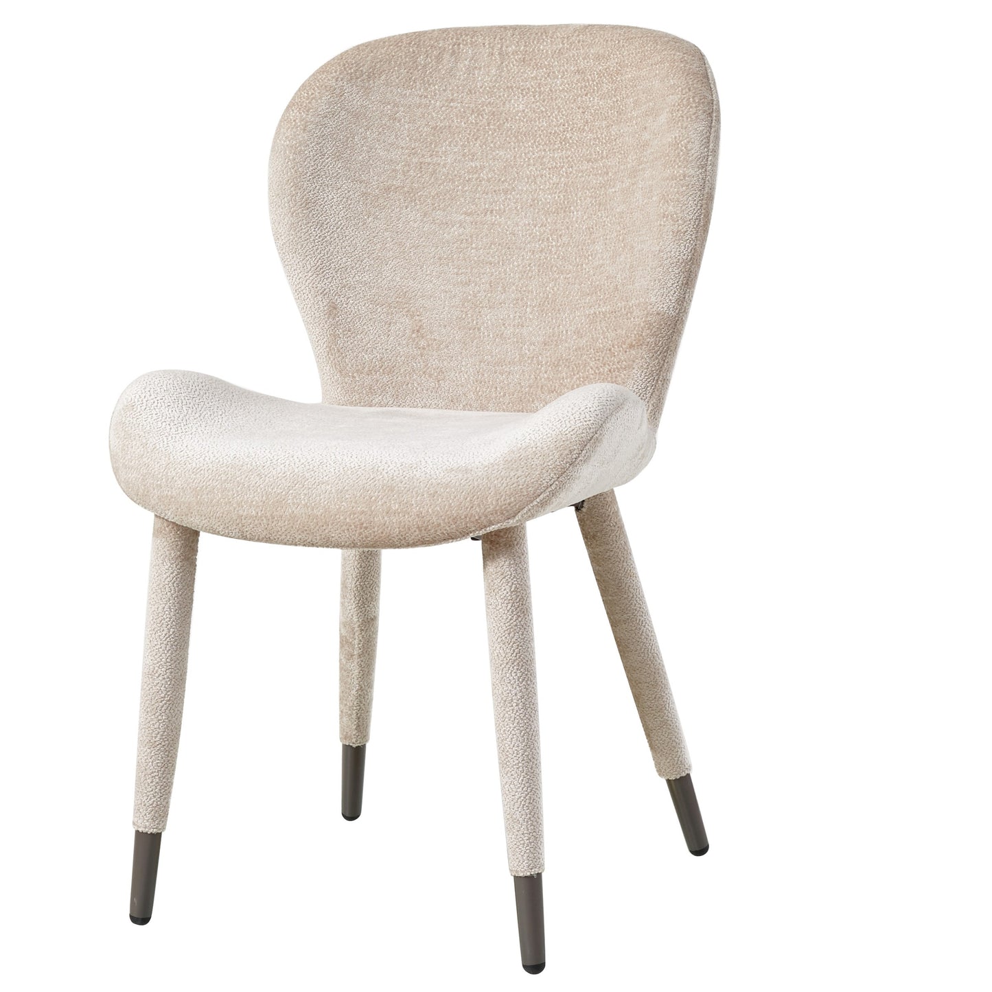 Thor Beige Dining Chair Aphrodite Fabric Leg (set of 2)