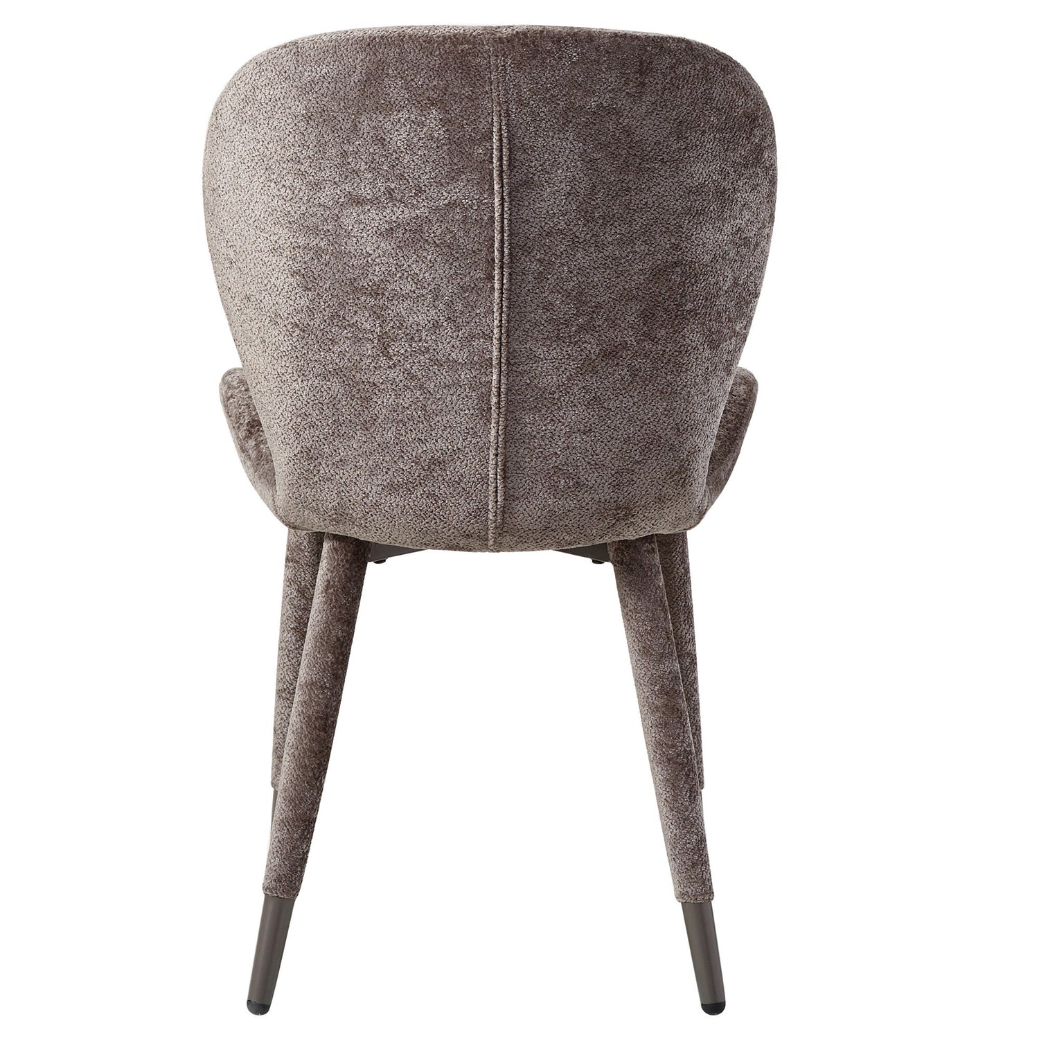 Thor Mocca Eetkamerstoel Set van 2 Aphrodite Stof 87x62x52 cm