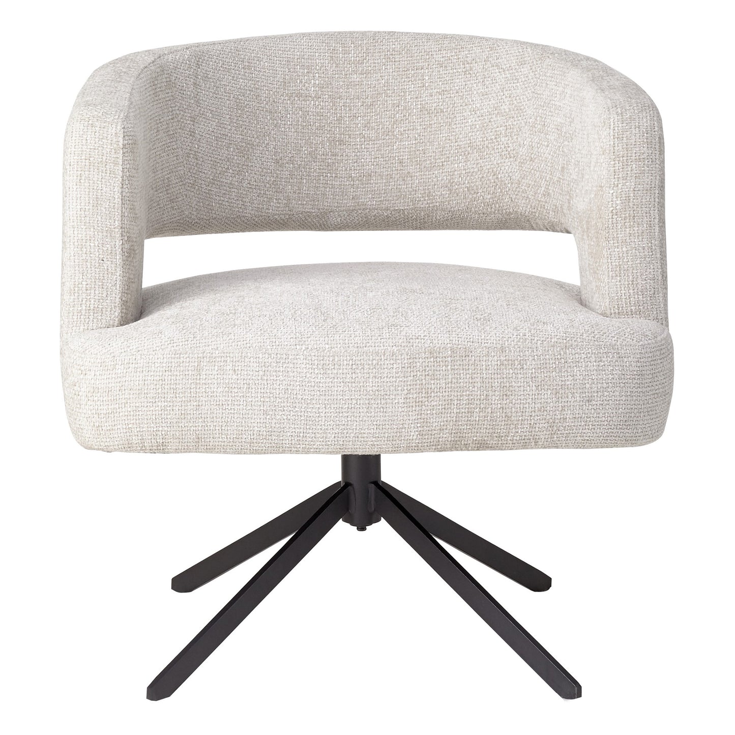 Baldr Crème Eetkamerstoel Legacy 15 Duifzwart Poot 76x74.4x72 cm