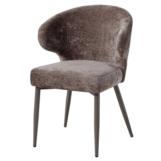 Ares Mocca Eetkamerstoel Aphrodite Met Keramische Poot 84.5x60x60 cm