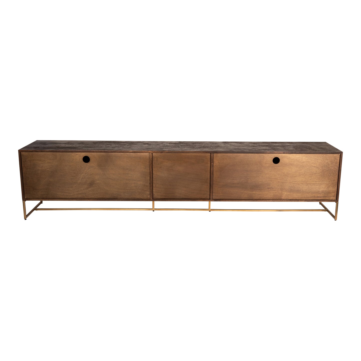 Onyx  TV Cabinet Brown/Gold