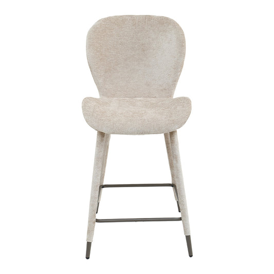 Thor Beige Bar Chair Aphrodite 3 Fabric Leg (set of 2)