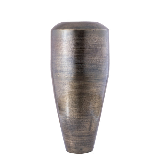 Micheal Gunmetal Aluminium Pot Hoog Rond S 85x35x35 cm