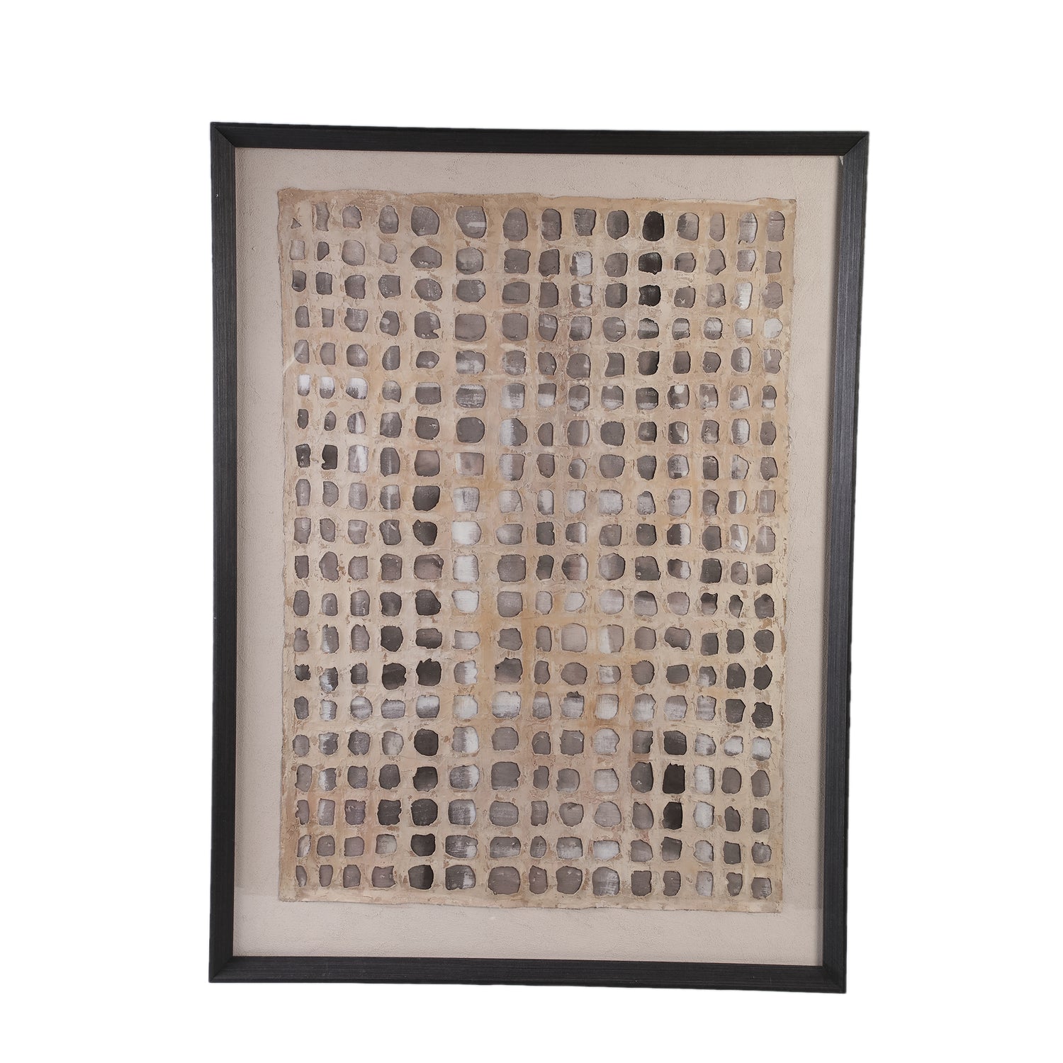 Carmell Crèmekleurig Wandpaneel PS Board Rechthoek 120x90x6.5 cm