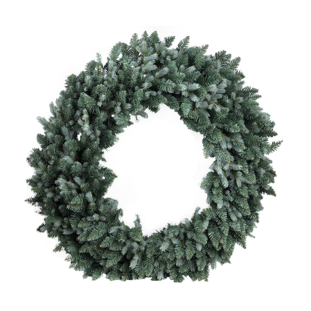 Ceriah Groene Krans Rond Set van 2 Stuks - 2 Sets 120x120x15 cm
