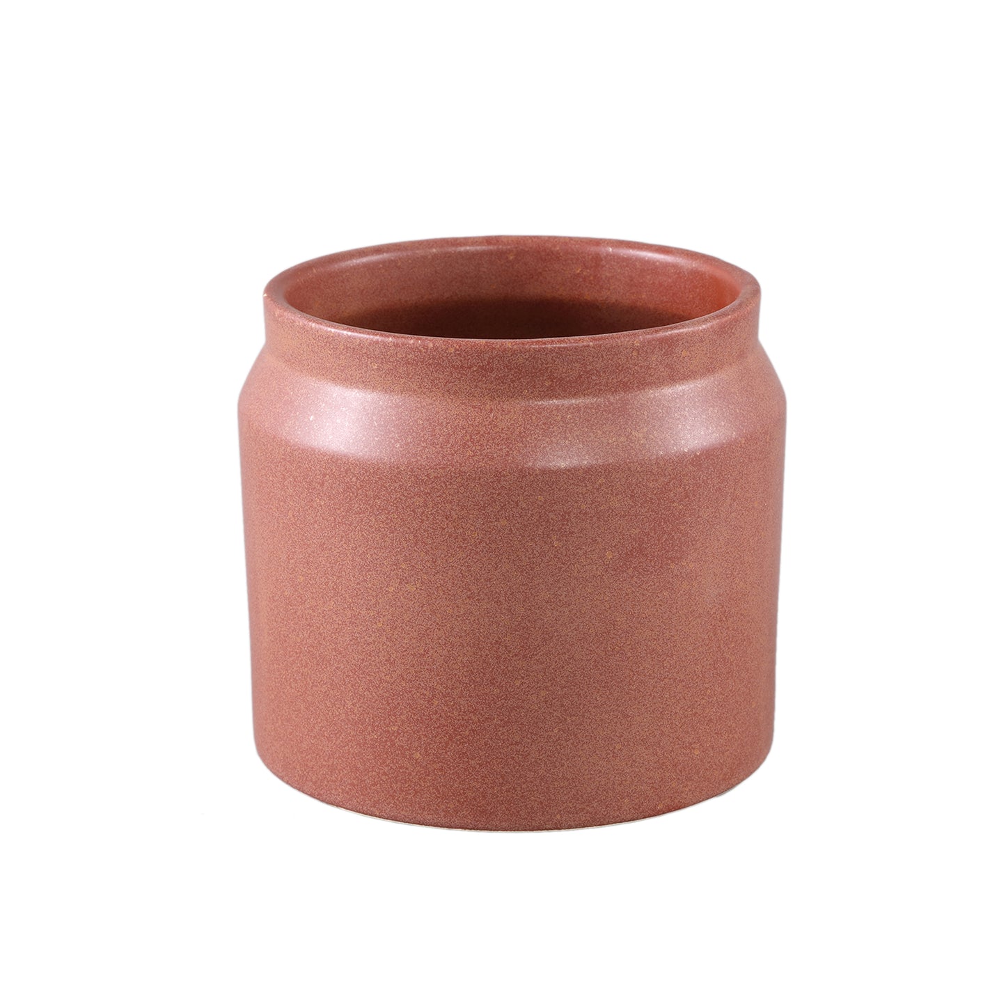 Jillanne Rode Keramische Ronde Pot Rand Set van 12 - 12 Sets 13x15x15 cm