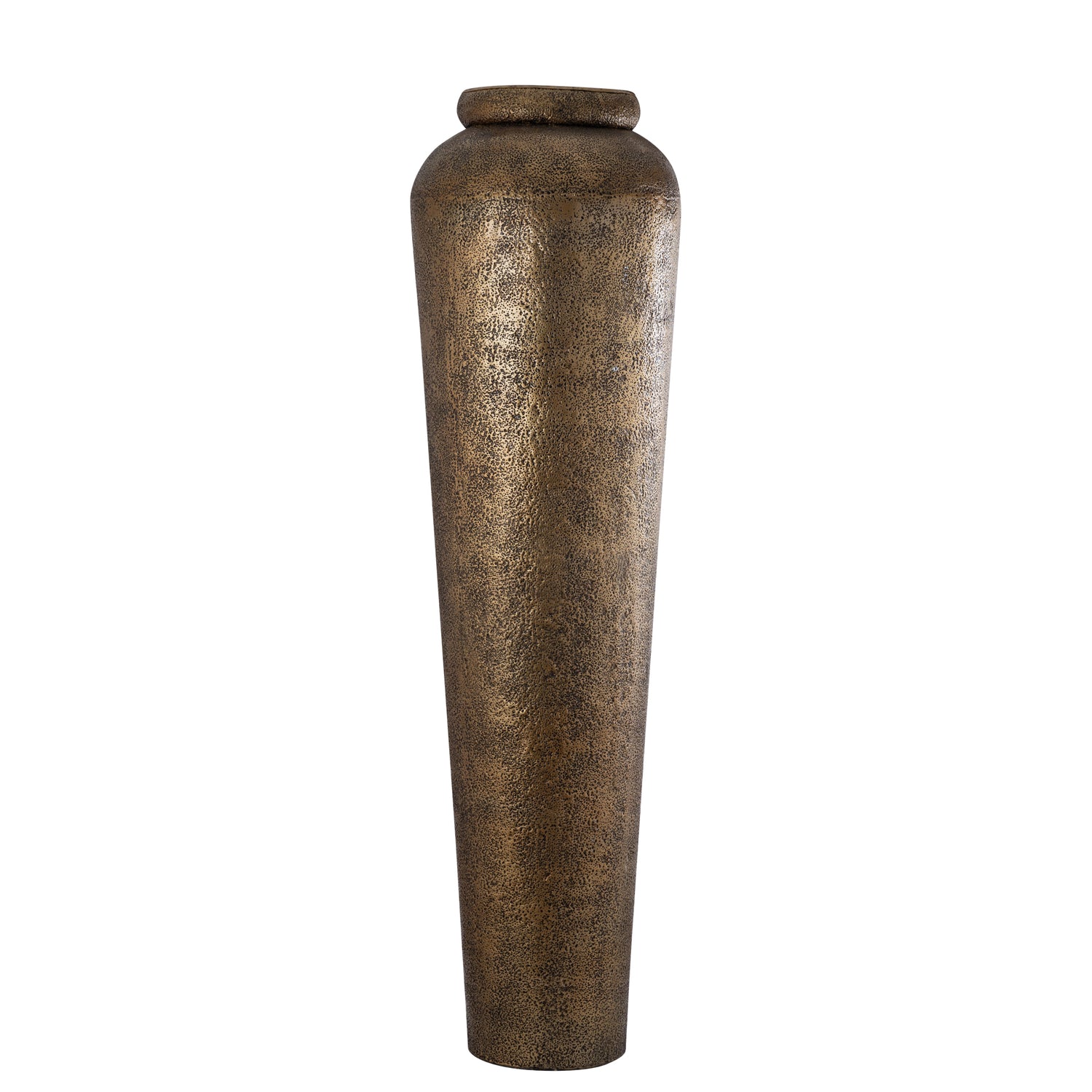 Zavir Gouden Extreme Grote Aluminium Pot Rond S 173x50x50 cm