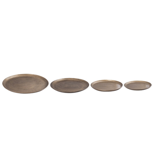 Afta Brass Casted Alu Simple Plate Round S