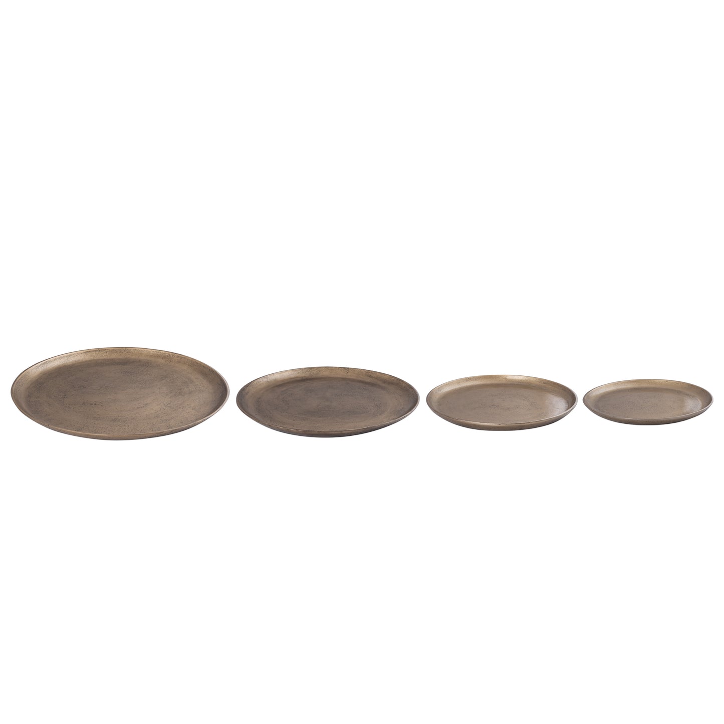 Afta Gold Casted Alu Simple Plate Round M