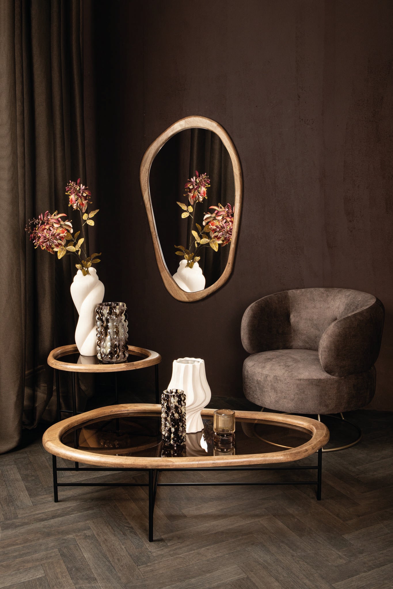 Neelix Natural Rubberwood Organic Coffeetable S