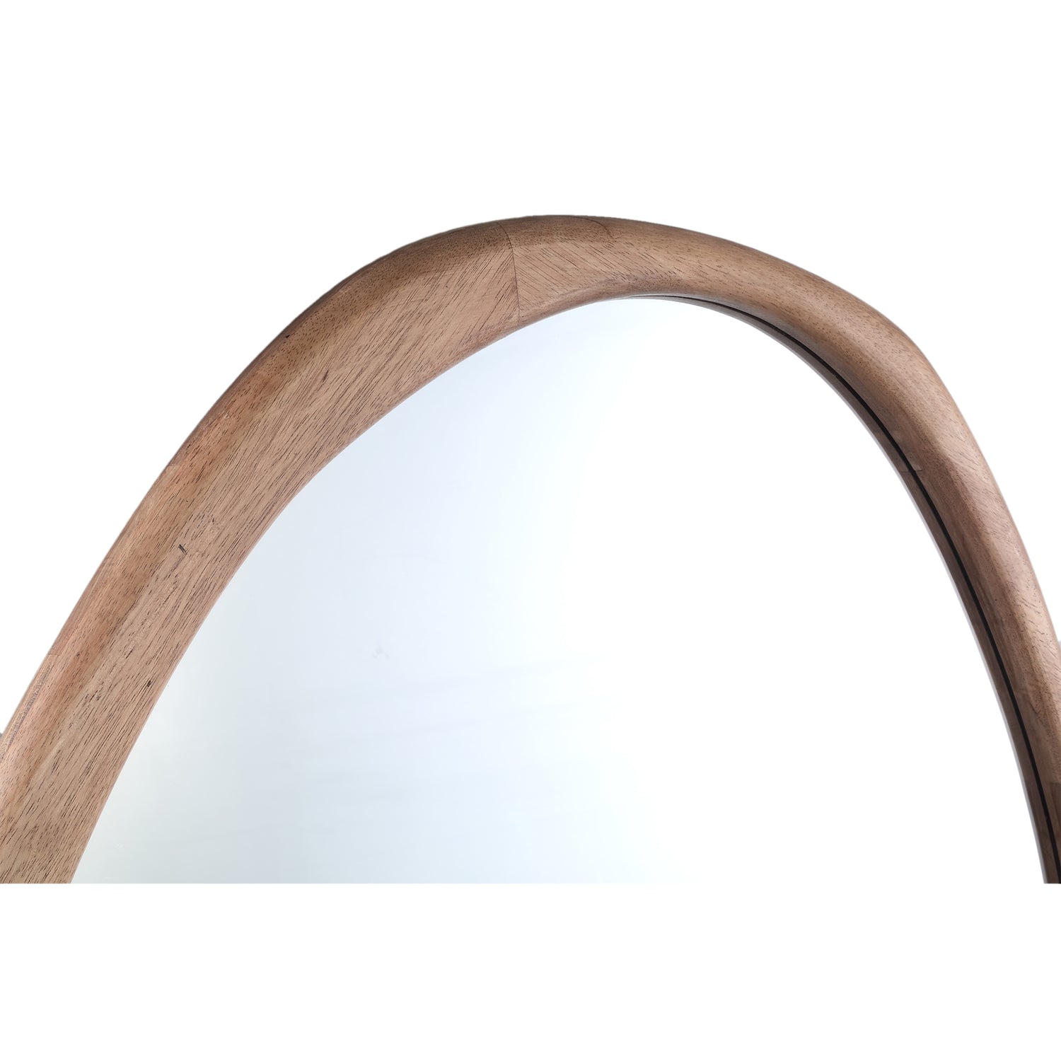 Neelix Natuurlijke Rubberhout Organische Spiegel M 76x80x3 cm