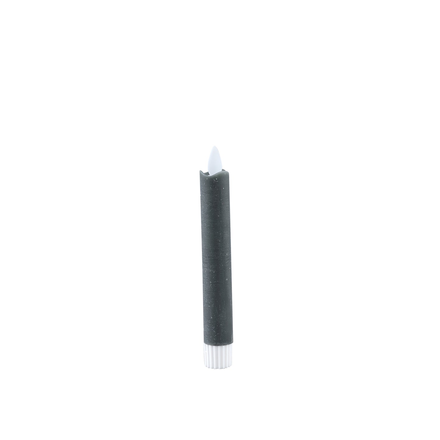 LED Dinerkaars Rustic Grey Moveflame Set van 2 Stuks Short - 6 Sets 15x2x2 cm