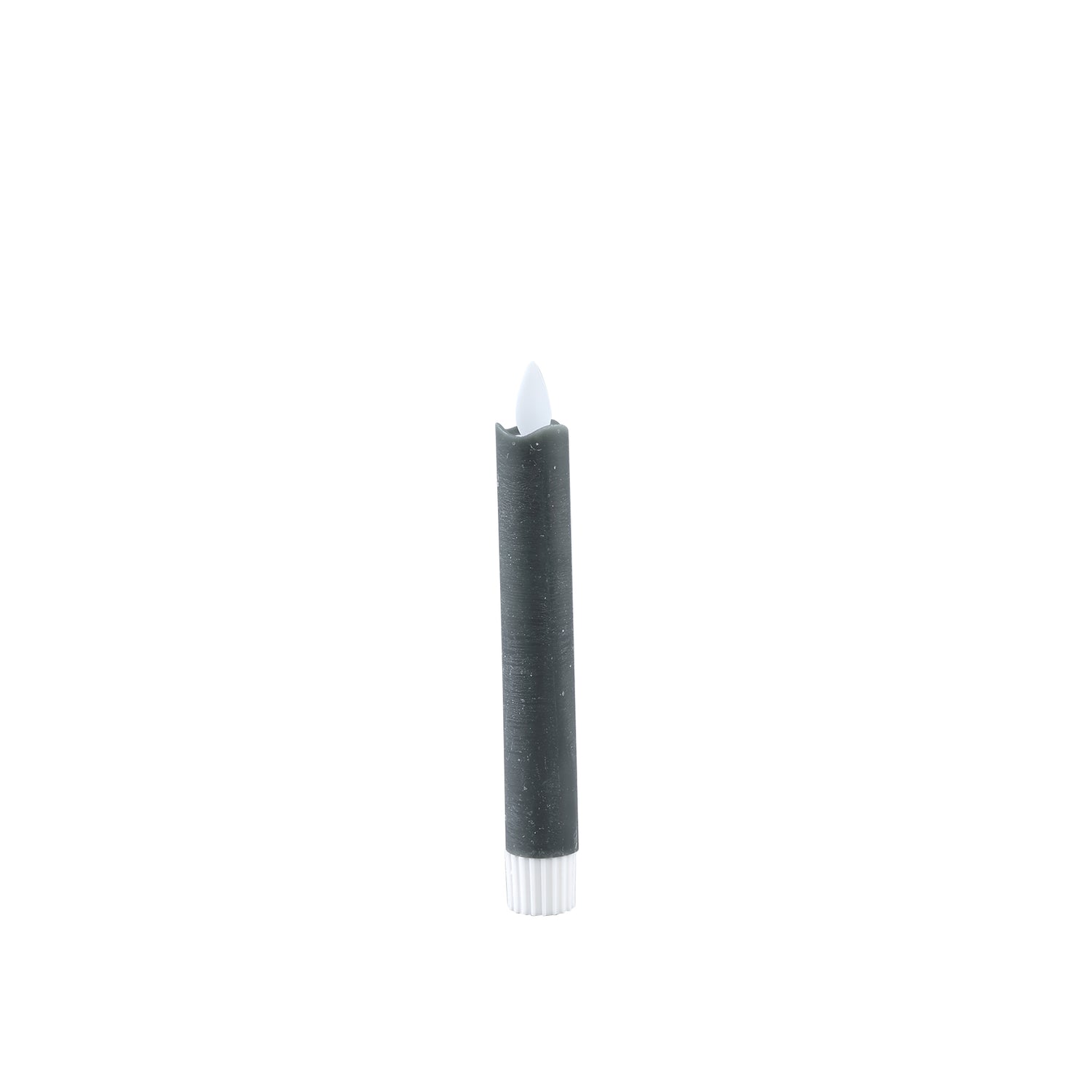 LED Dinerkaars Rustic Grey Moveflame Set van 2 Stuks Short - 6 Sets 15x2x2 cm