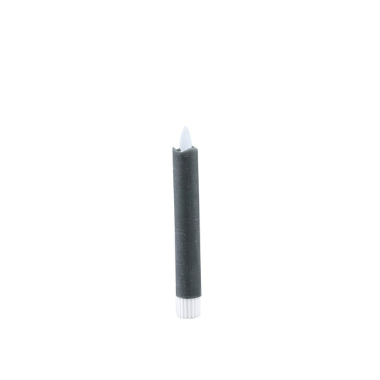 LED Dinerkaars Rustic Grey Moveflame Set van 2 Stuks Short - 6 Sets 15x2x2 cm