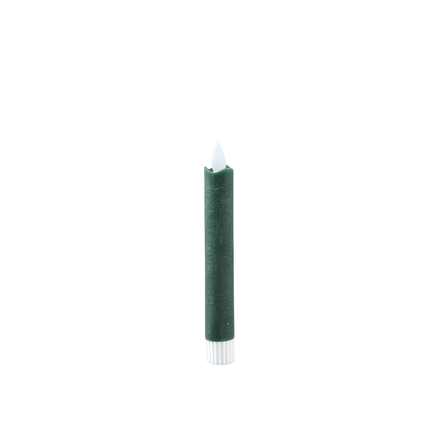 LED Dinerkaars Rustiek Groen Moveflame Set van 2 Stuks Short - 6 Sets 15x2x2 cm