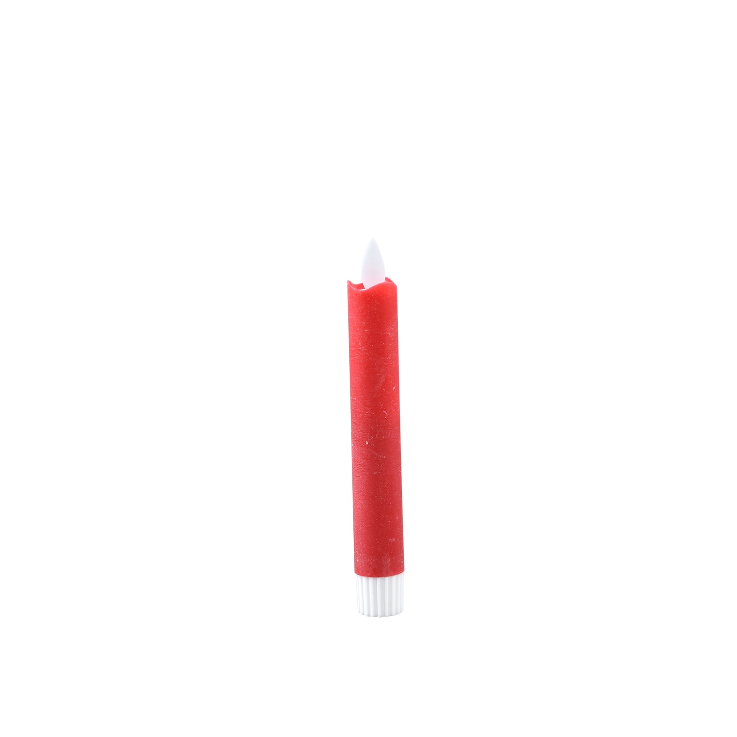 LED Dinerkaars Rustiek Rood Moveflame Set van 6 Stuks - 6 Sets 15x2x2 cm
