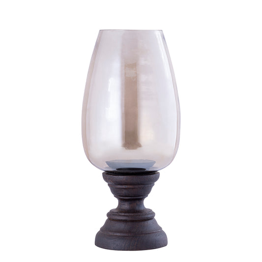 Qez Brown Mango Wood Stormlight Smoke Glass XL