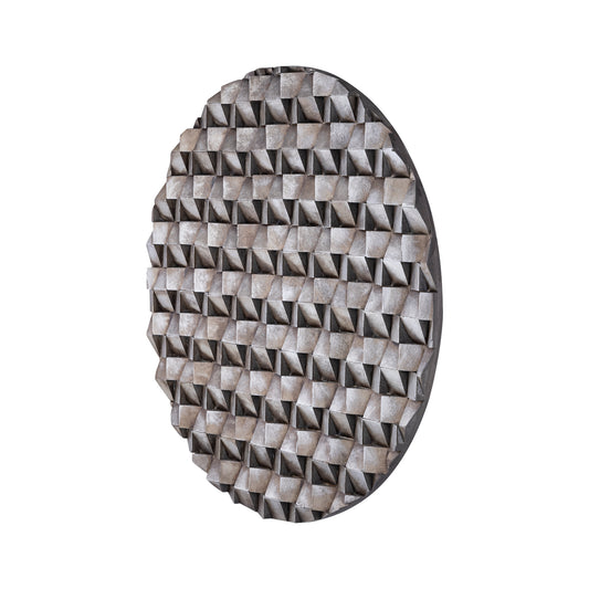 Zoaya Bronzen MDF Wandpaneel 3D Kubussen Rond S 90x90x3.5 cm
