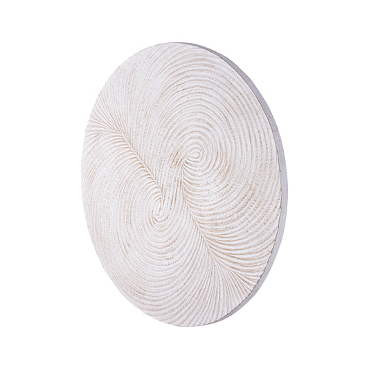 Wiktor Wit MDF Rond Wandpaneel Swirl Gesneden S 90x90x2.5 cm