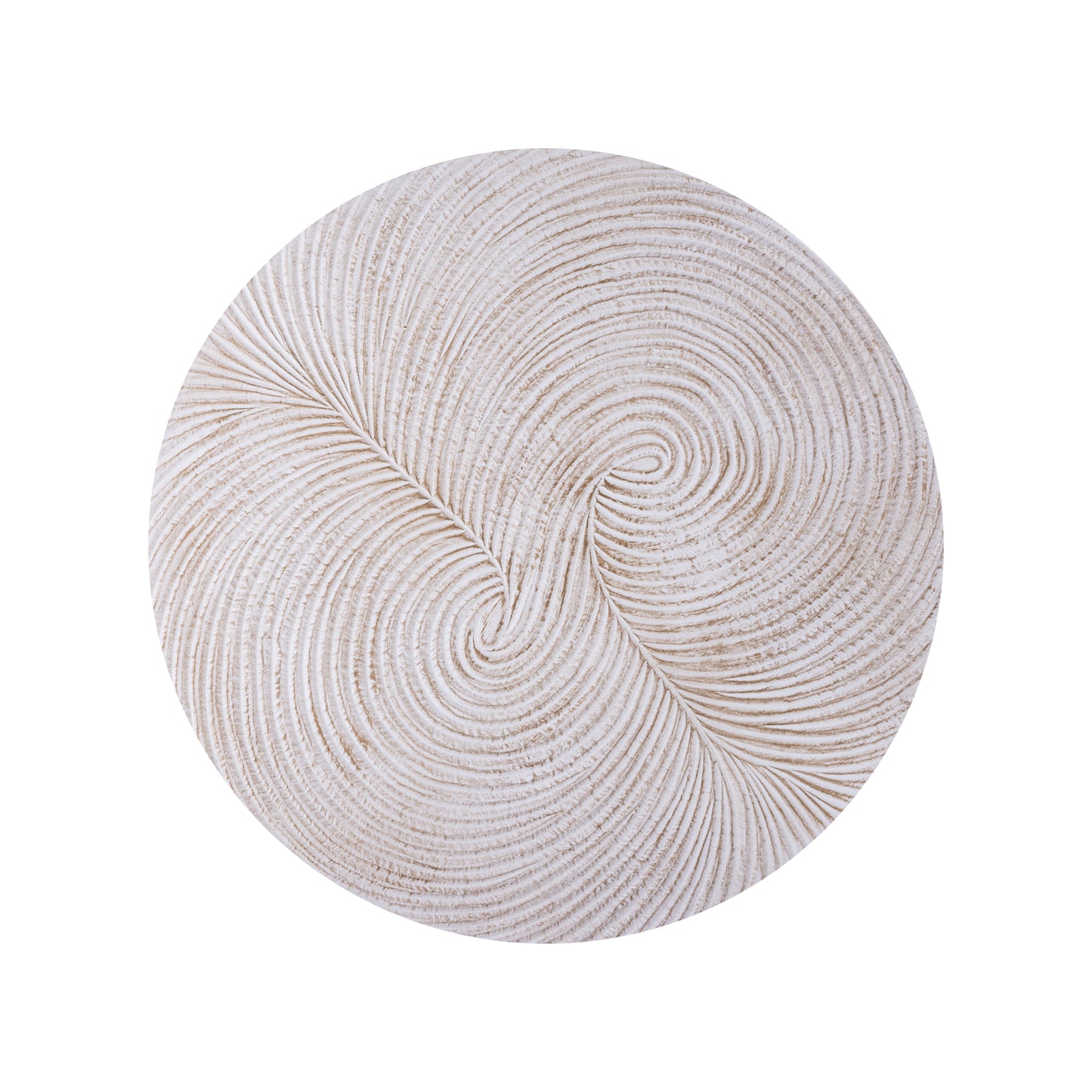 Wiktor Wit MDF Rond Wandpaneel Swirl Gesneden S 90x90x2.5 cm