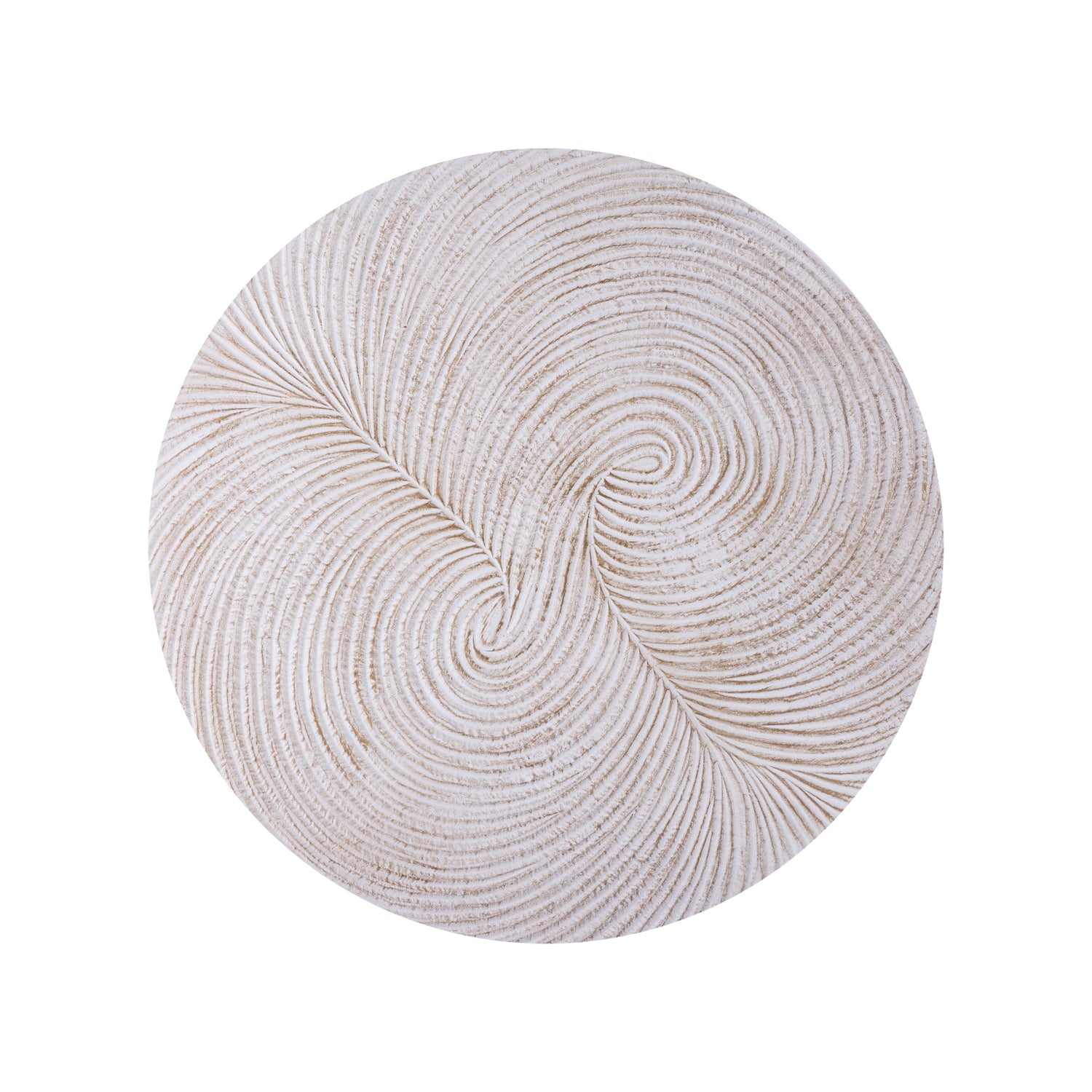 Wiktor Wit MDF Rond Wandpaneel Swirl Gesneden S 90x90x2.5 cm