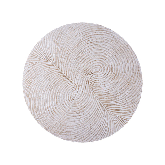Wiktor Wit MDF Rond Wandpaneel Swirl Gesneden S 90x90x2.5 cm