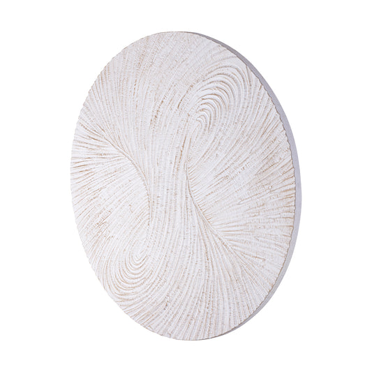 Wiktor Wit MDF Rond Wandpaneel Swirl Carved M 120x120x2.5 cm
