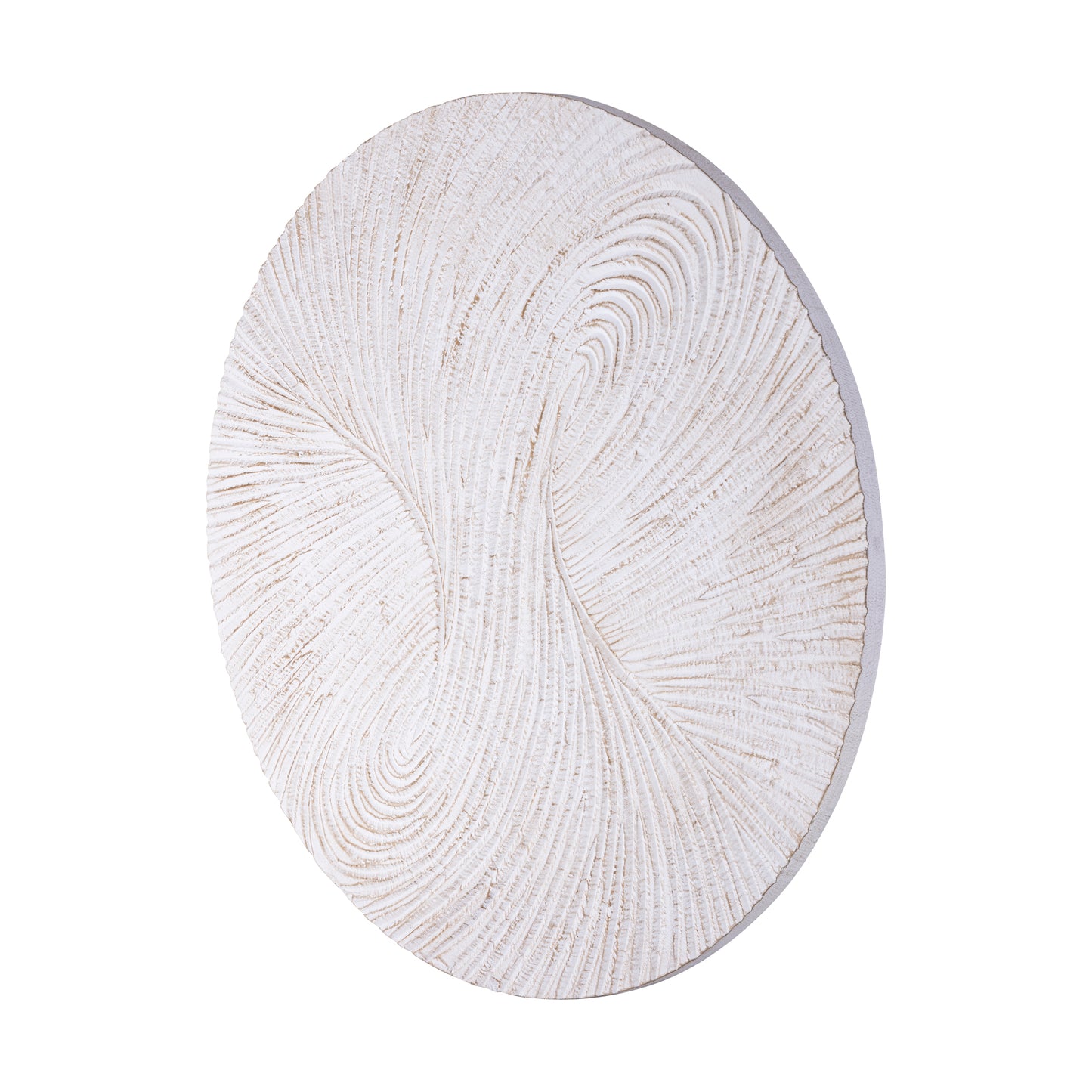 Wiktor Wit MDF Rond Wandpaneel Swirl Carved M 120x120x2.5 cm