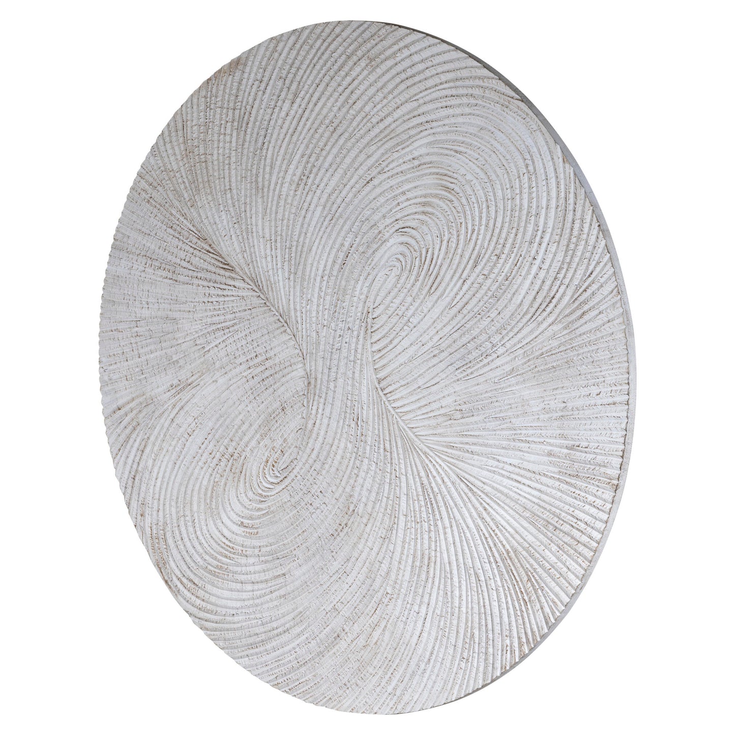 Wiktor Wit MDF Rond Wandpaneel Swirl Gesneden L 180x180x3.5 cm