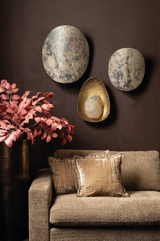Hen Natural Stone Veneer Wall Lamp Large